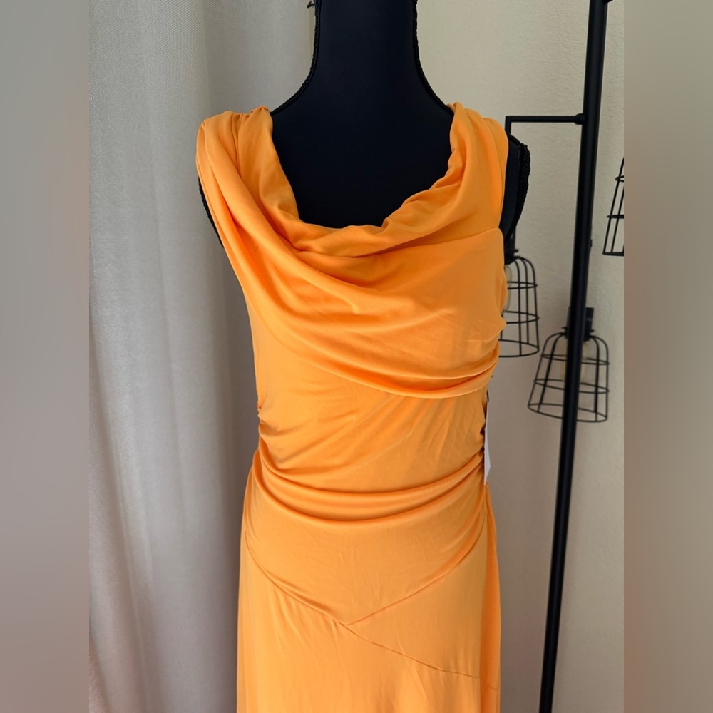 Bailey 44 Off-Shoulder Orange Maxi Dress - Picture 4 of 12